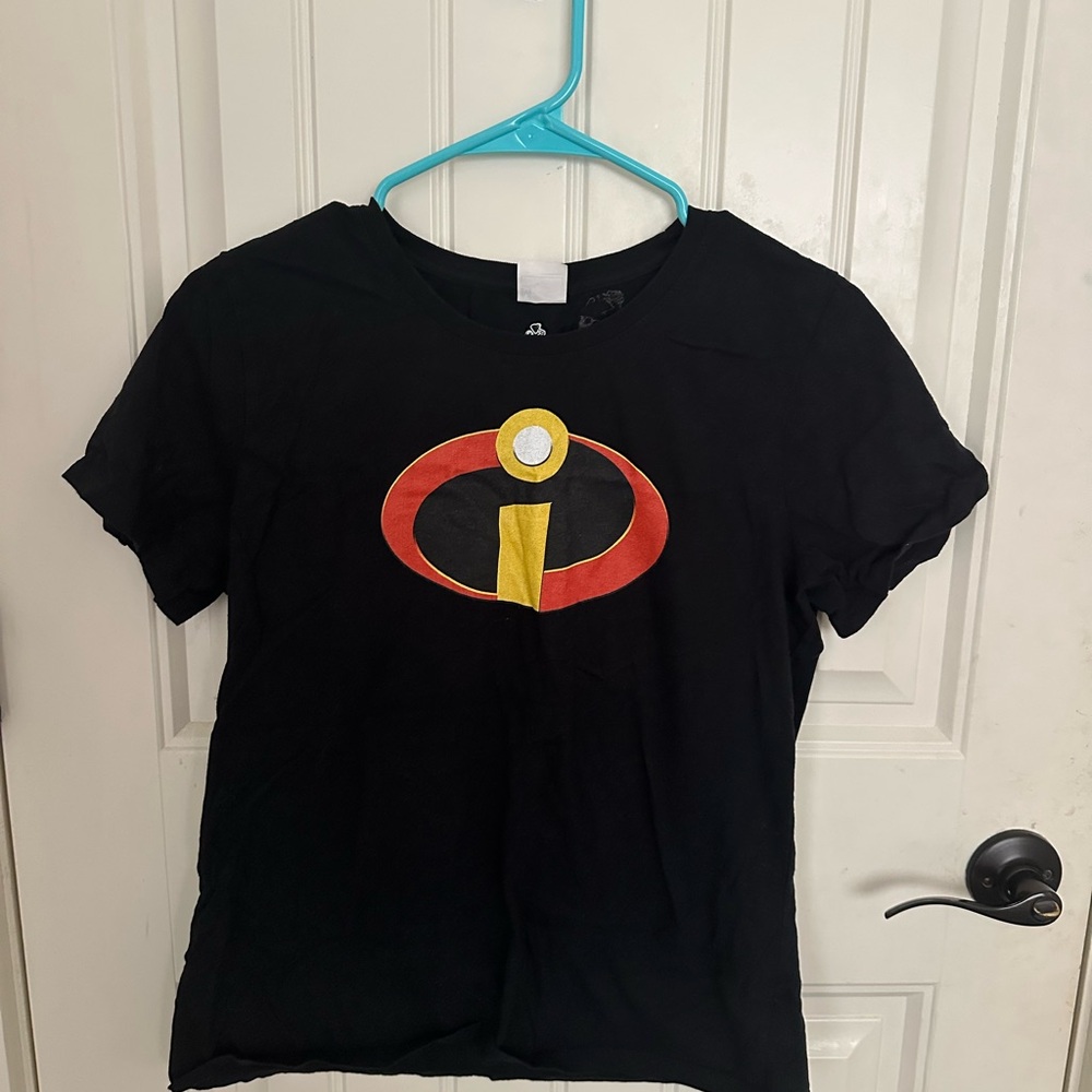 Disney The Incredibles black cotton t-shirt